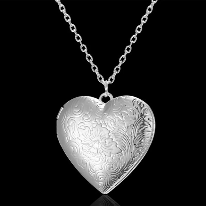 Love Heart Locket Necklace