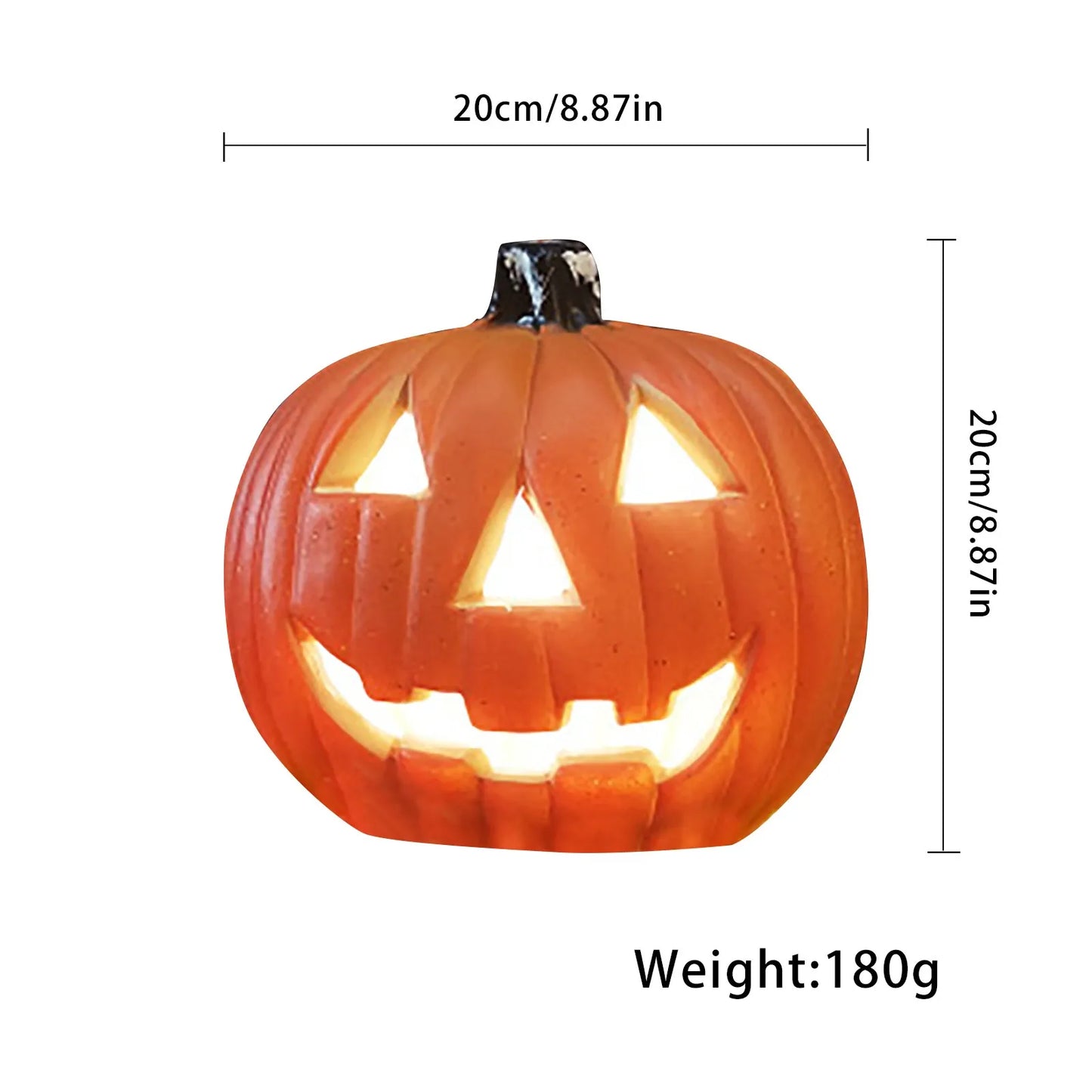 Spooky Glow: Halloween LED Pumpkin Lantern