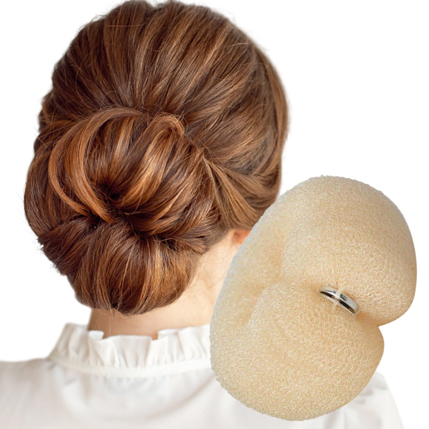 Plate Hair Donut Hair Bun Maker Roller DIY Magic
