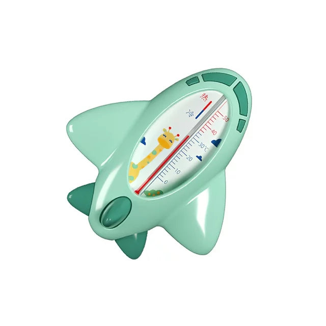 Toma Baby Bath Thermometer - Cartoon Airplane Design