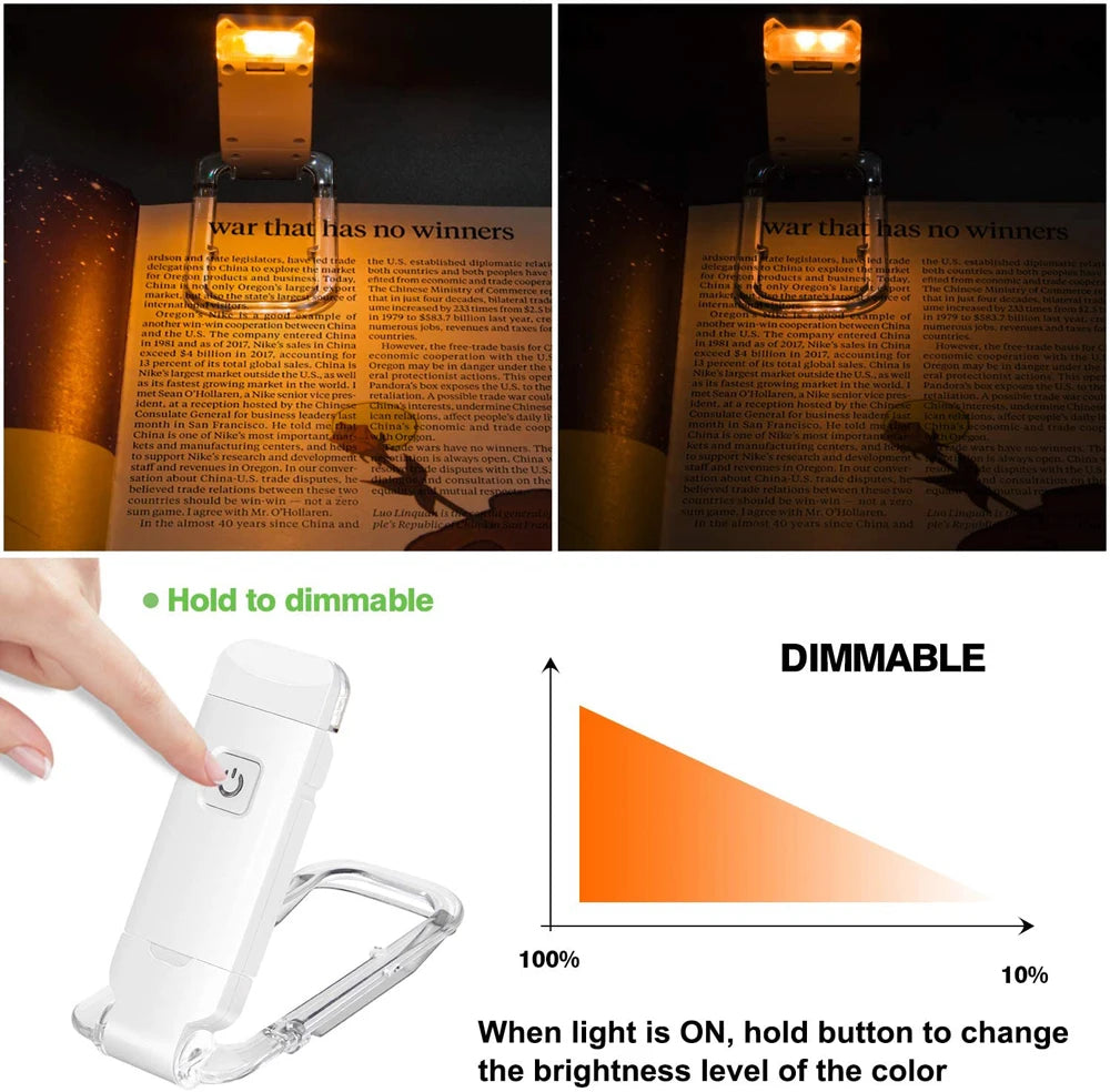 Eye-Friendly Book Light: Perfect for Nighttime Reading