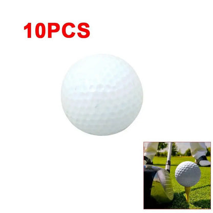 Practice in Style: 10-Pack Golf Practice Balls