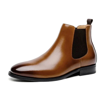 Retro Chelsea Boots – Genuine Leather