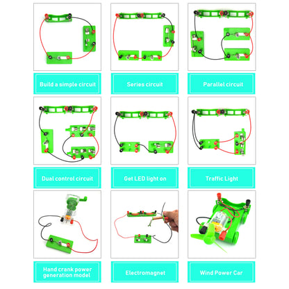 Comprehensive Student Electric Circuit Kit for Hands-On Learning