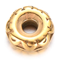 circle spacer gold