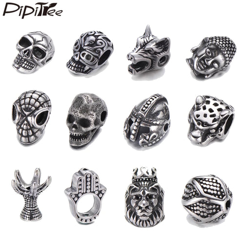 Skull, Leopard, and Buddha Charms: Unleash Your Inner Edgy Style