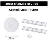 30pcs Ntag215 Tag