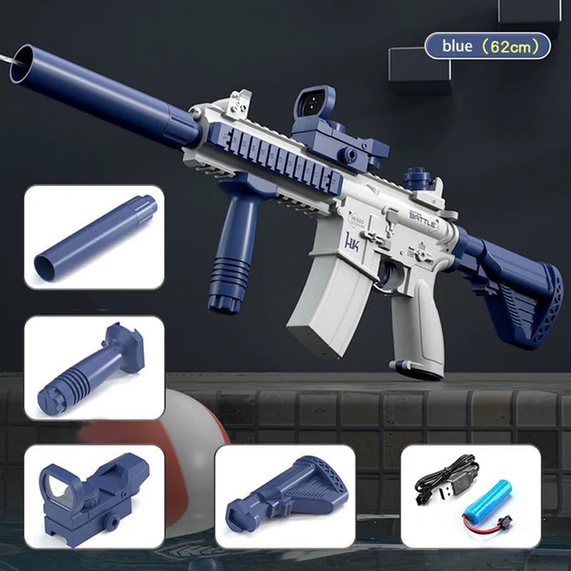 New M416 Water Gun - Electric Glock Pistol for Ultimate Summer Fun!