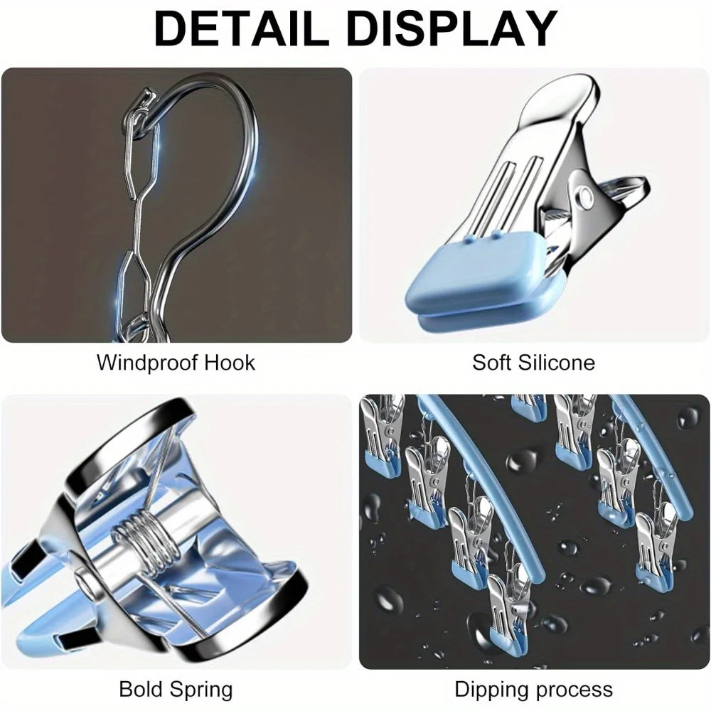 Maximize Closet Space: Multi-Clip Clothes Hanger Organizer