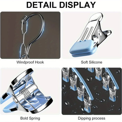 Maximize Closet Space: Multi-Clip Clothes Hanger Organizer