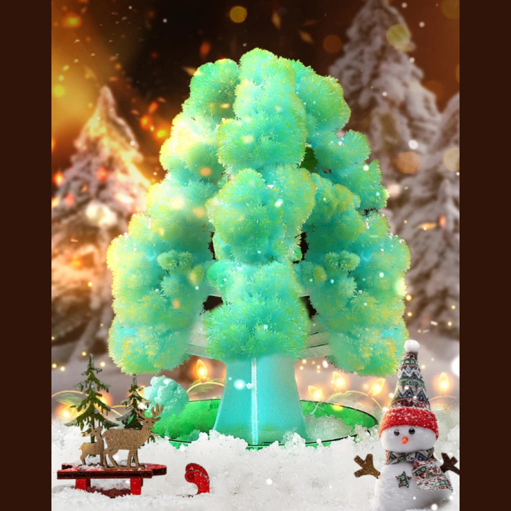 Grow Your Own Crystal Christmas Trees - Crystal Growing Kit for Kids