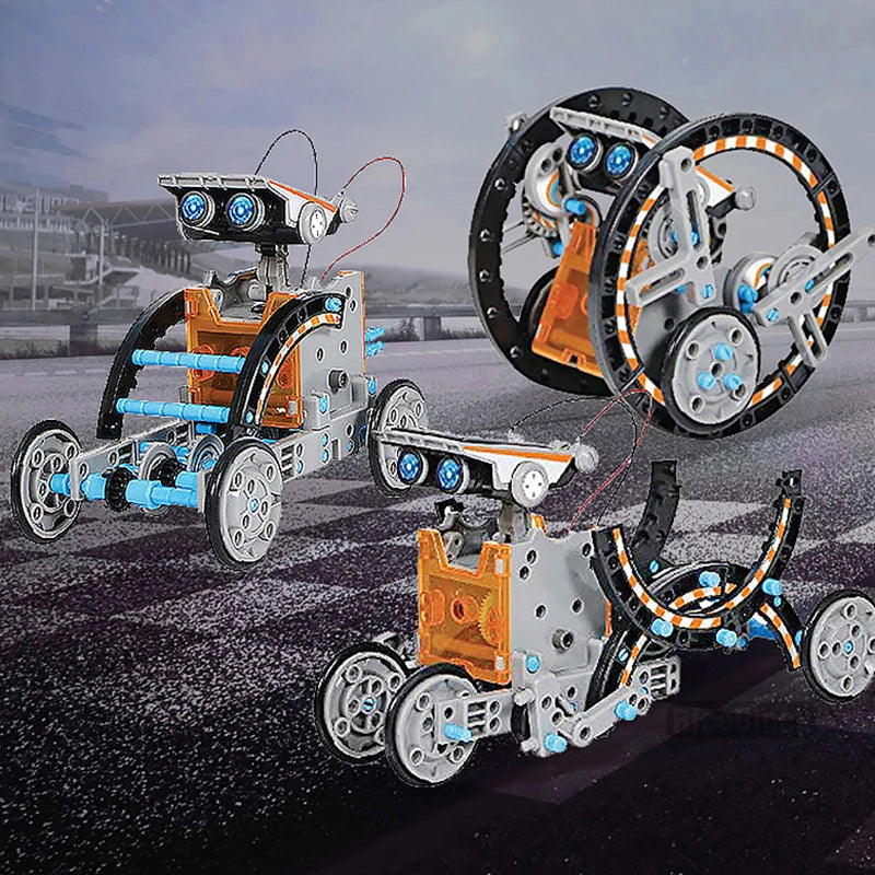 Exciting STEM Solar Robot Kits – 12-in-1 Educational Science Toy for Boys