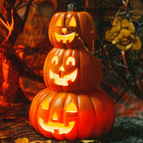 Spooky Glow: Halloween LED Pumpkin Lantern