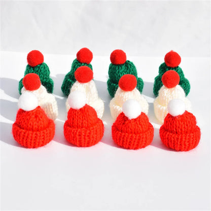 Mini Santa Hats for Festive Touches