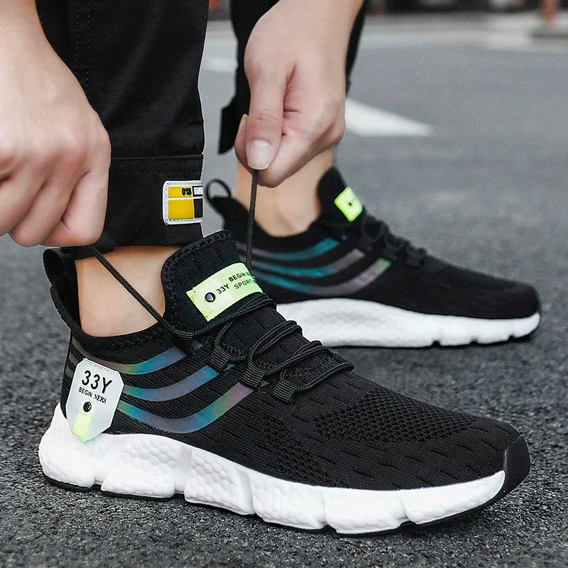 Breathable Mesh Sneakers - Comfortable Running and Casual Shoes for Men and Women