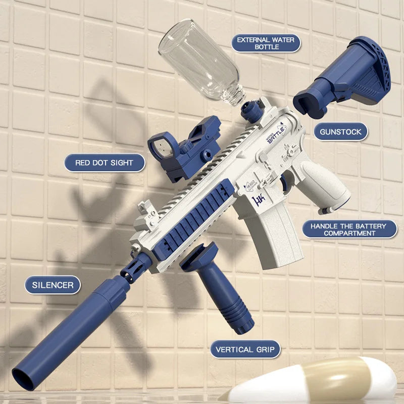 New M416 Water Gun - Electric Glock Pistol for Ultimate Summer Fun!