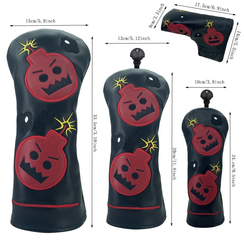 Playful and Protective: Cartoon Golf Club Headcovers