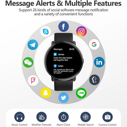 IUTECH S61 Smartwatch: Your All-in-One Companion for Health and Style