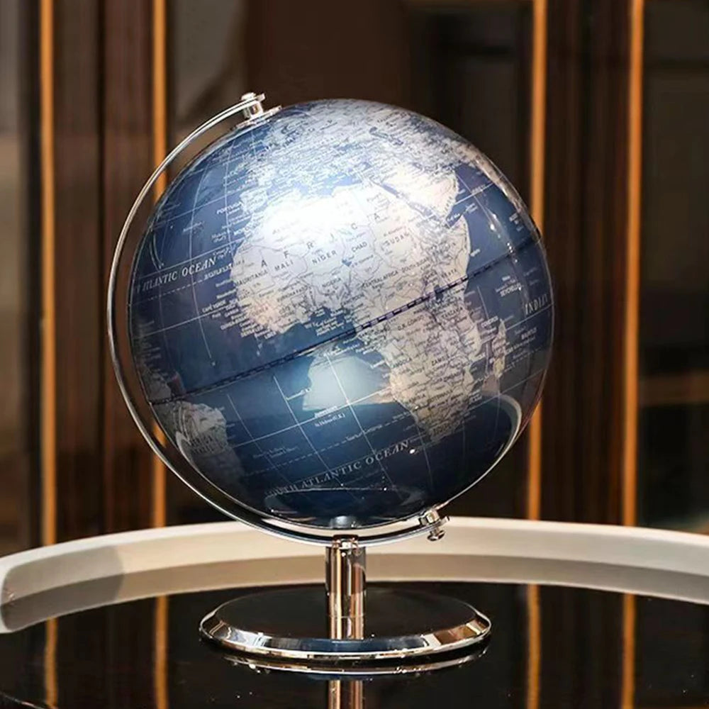 Rotating Globe: A Decorative and Educational Piece