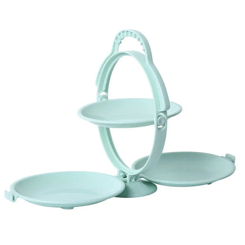 Versatile Double-Layer Fruit Tray: Elevate Your Table