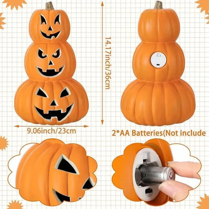 Spooky Glow: Halloween LED Pumpkin Lantern