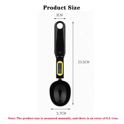 Digital LCD Weight Measuring Spoon - High Precision Kitchen Scale (500g/0.1g)
