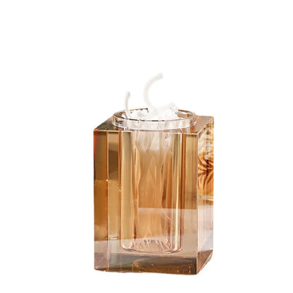 Elegant Crystal Toothpick Holder