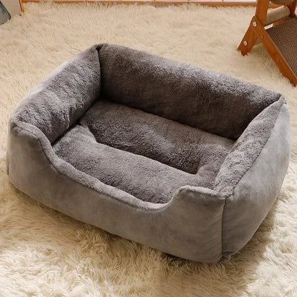 Cozy and Comfortable: Plush Cat Bed