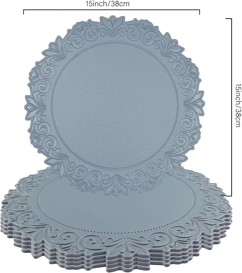 Stylish Faux Leather Placemats