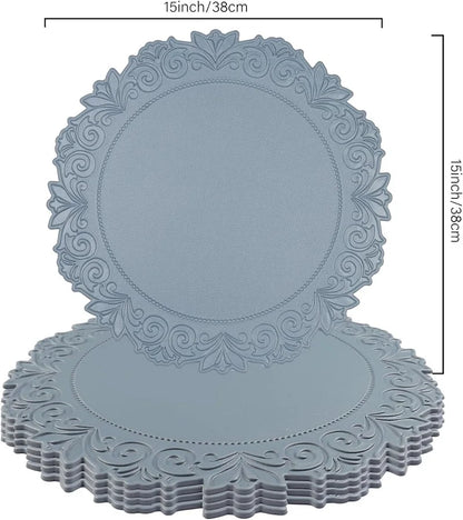 Stylish Faux Leather Placemats