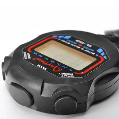 Waterproof Chronometer Handheld Pocket Stopwatch Professional Digital Sport Stopwatch LCD Timer Stop Watch Timer Tools