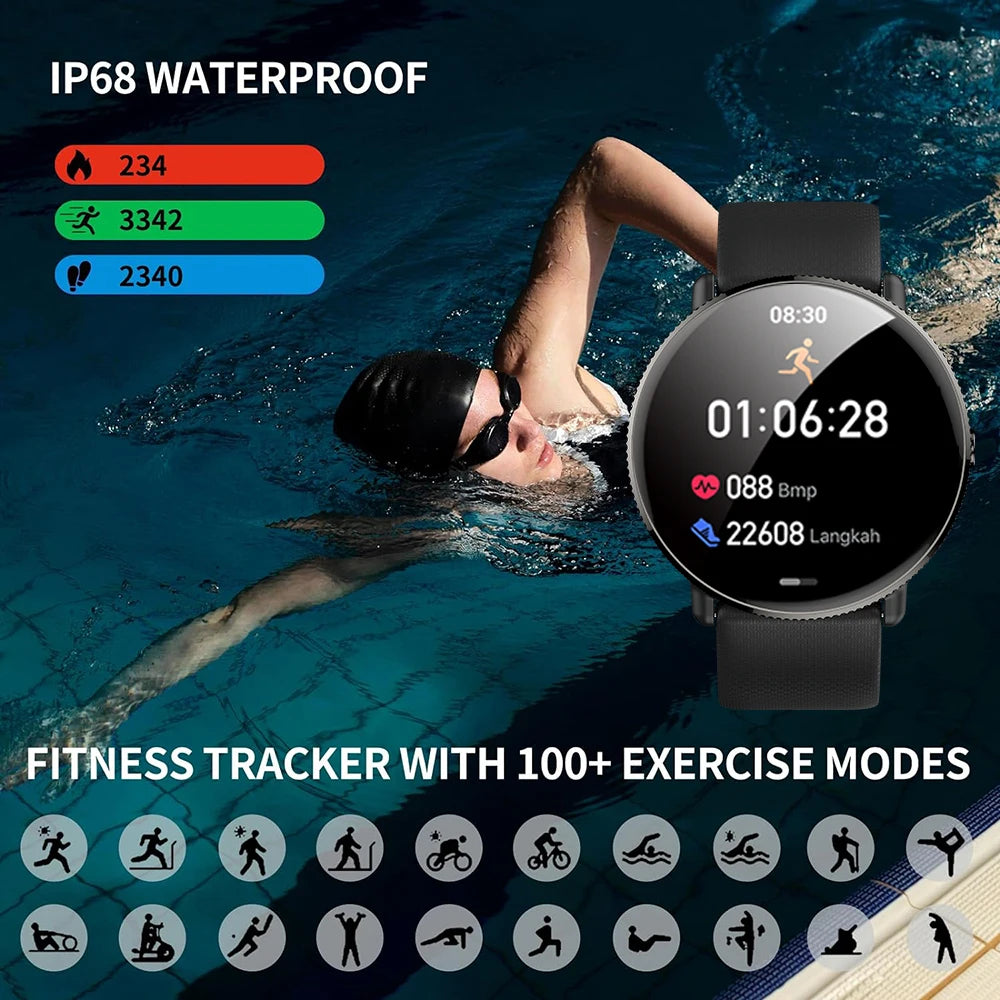 IUTECH S61 Smartwatch: Your All-in-One Companion for Health and Style