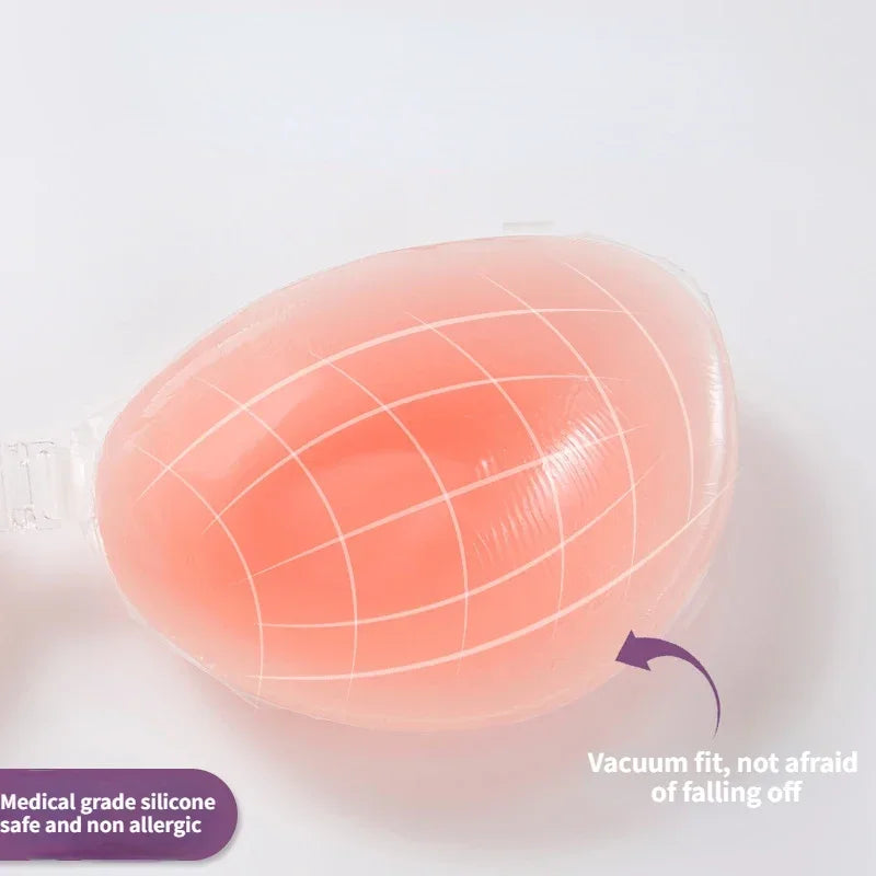 Invisible Lift and Contour: Silicone Adhesive Bra