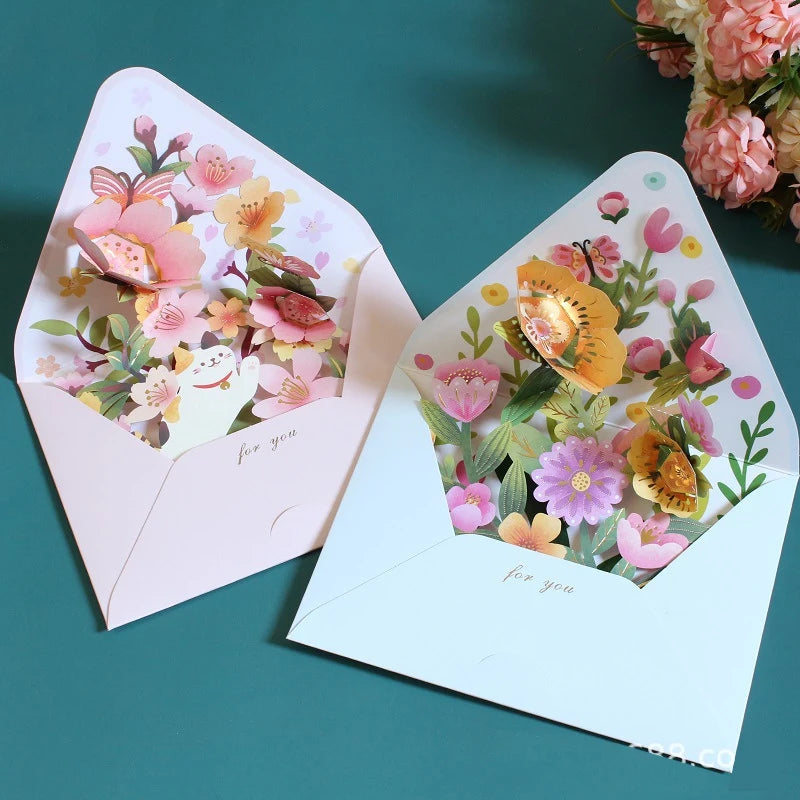 Romantic 3D Pop-Up Cards