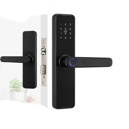 RAYKUBE Biometric Fingerprint Door Lock K7 Pro+ Smart Lock Tuya App Remote Unlocking Keyless Lock Electronic Door Lock