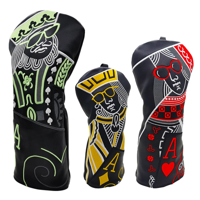 Protect Your Clubs in Style: PU Leather Golf Headcovers