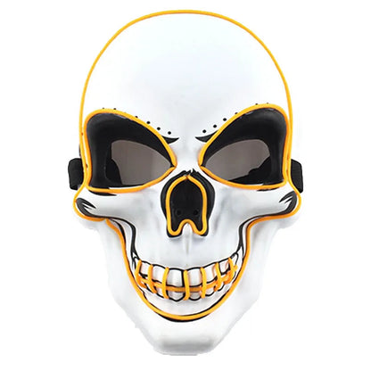Scary LED Skull Mask: Light Up Your Halloween