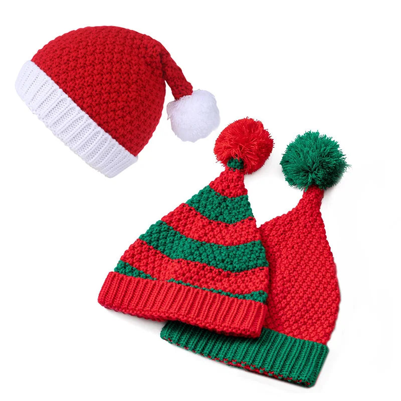 Festive Family Fun Christmas Knitted Hats
