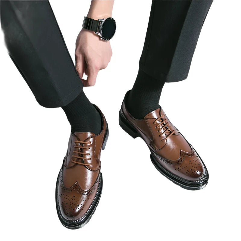 Leather Oxfords