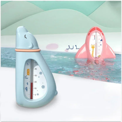 Toma Baby Bath Thermometer - Cartoon Airplane Design