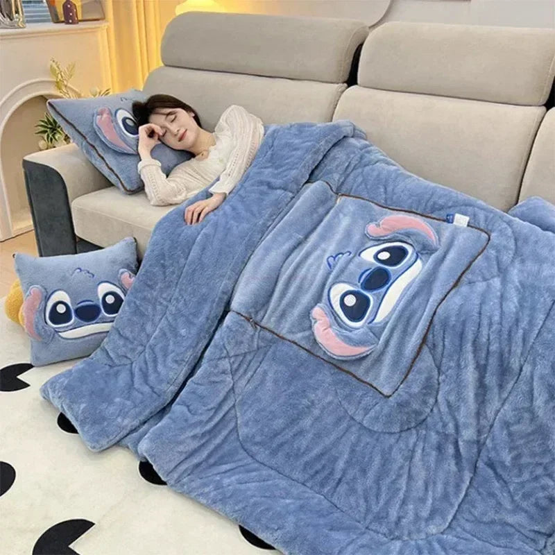 Stitch Plush Blanket: A Cuddle-Worthy Companion