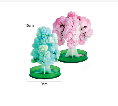 Grow Your Own Crystal Christmas Trees - Crystal Growing Kit for Kids