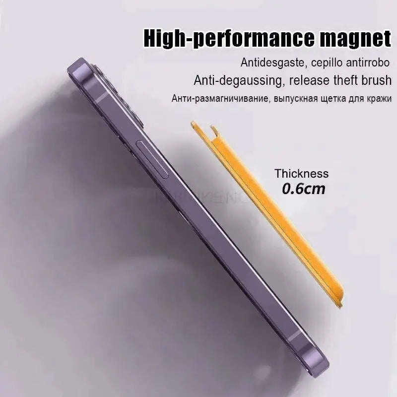 Magnetic Leather Wallet Case: Protect and Organize Your iPhone