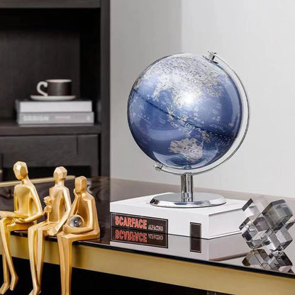 Rotating Globe: A Decorative and Educational Piece
