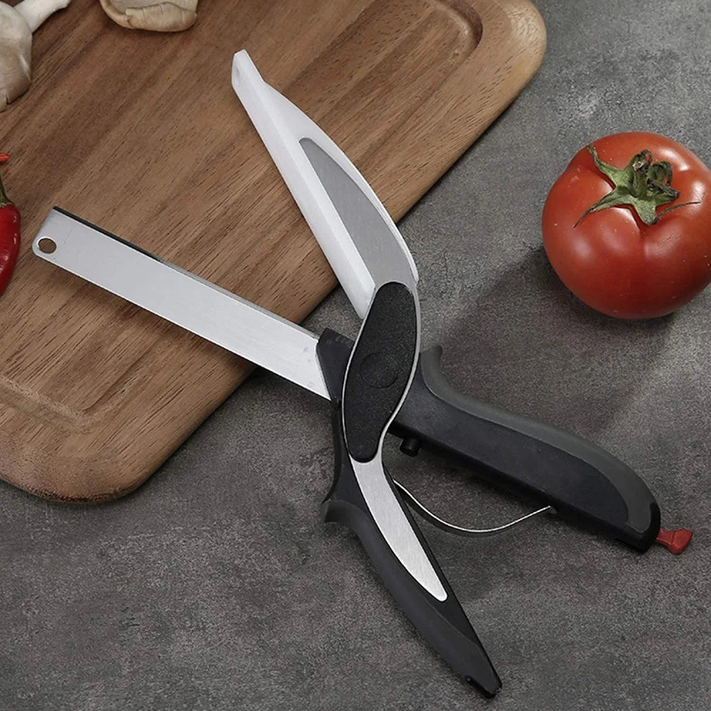 Versatile Kitchen Tool: Separable Stainless Steel Scissors