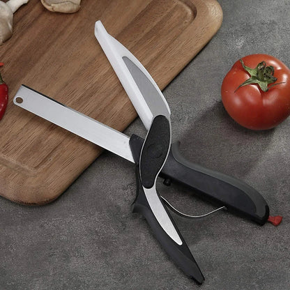 Versatile Kitchen Tool: Separable Stainless Steel Scissors