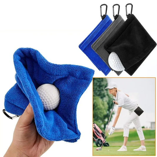 Essential Golf Accessory: Microfiber Cleaning Towel