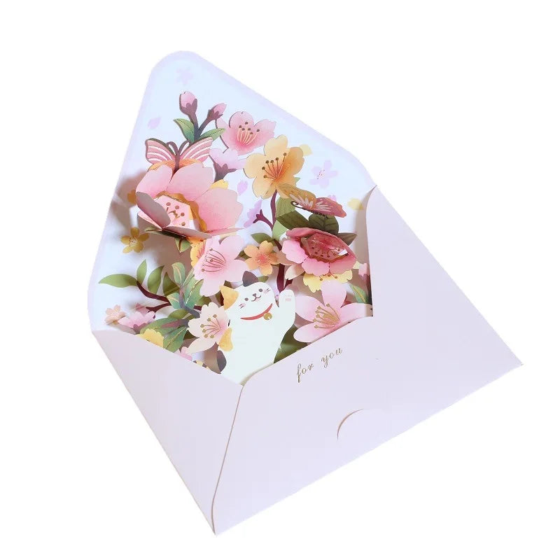 Romantic 3D Pop-Up Cards