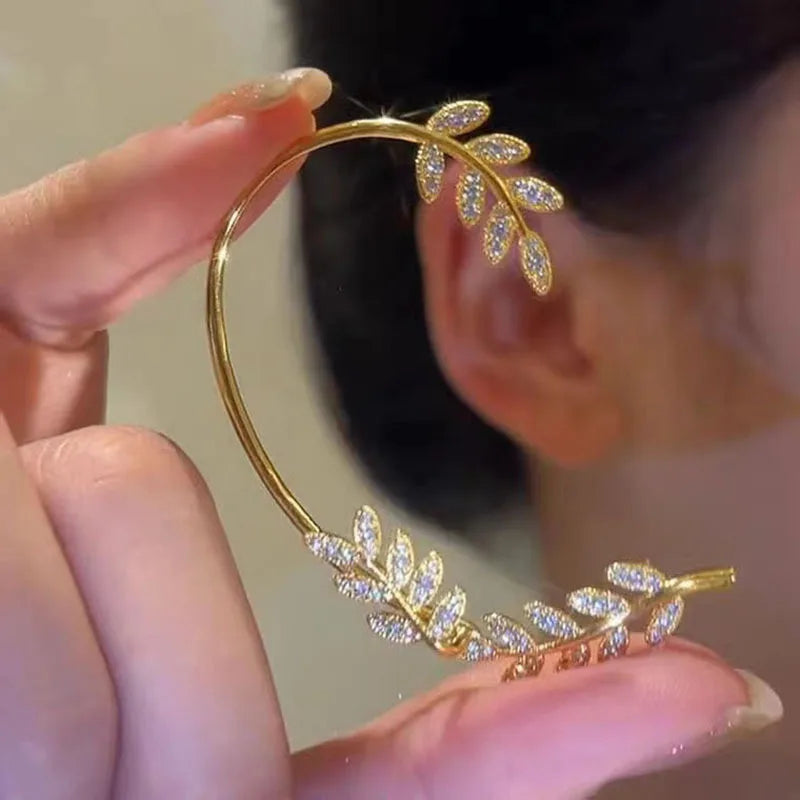 Sparkling Butterfly Ear Cuffs: A Piercing-Free Alternative