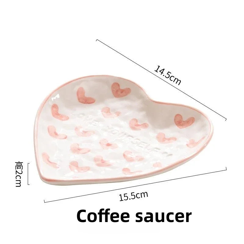 Heart Ceramic Coffee Mug